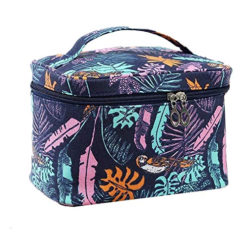 WESEEDOO Kosmetiktasche Kulturtasche MäNner Toiletry Tasche Frauen Waschen Tasche Frauen Herren Toiletry Reise Tasche Machen Up Taschen Für Frauen Blue,A von WESEEDOO