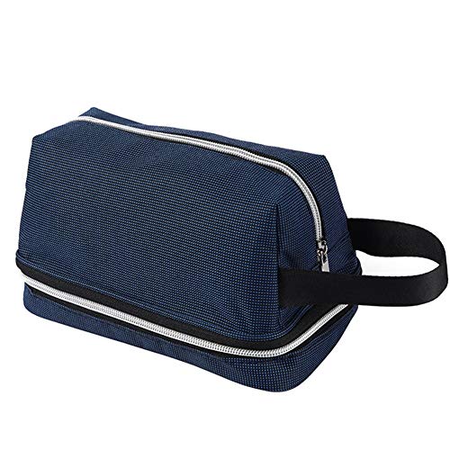 WESEEDOO Kulturbeutel Frauen Kosmetiktasche Kulturtasche Toiletry Tasche Frauen Herren Toiletry Reise Tasche Reisetaschen Reisetaschen Für Frauen Dark Blue,One Size von WESEEDOO