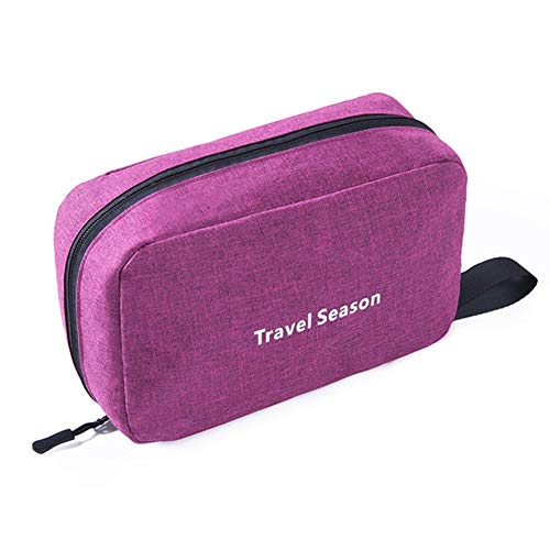 WESEEDOO Kulturbeutel Frauen Waschtasche Reisetaschen Herren Toiletry Reise Tasche Toiletry Tasche Frauen Waschen Tasche Frauen Reisetaschen Für Frauen Fuchsia,One Size von WESEEDOO