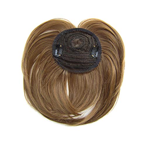 haarteile echthaar tape extensions echthaar Haarteil falsche Haare Haarteile für Frauen einclipsen Haar Brötchen Haarteil 6# von WESEEDOO