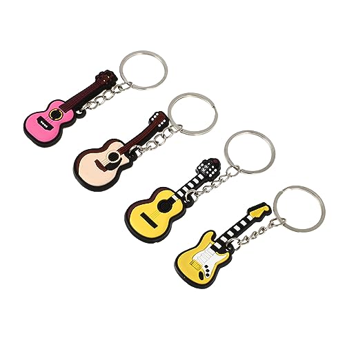 WESIEVYA 12stücke Teiliges Gitarren Schlüsselanhänger Aus Robustem Und Einzigartiges Design Für Musiker Praktische Schlüsselanhänger Für Taschen Und Rucksäcke Dekorative von WESIEVYA