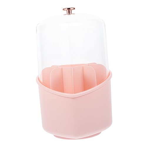 WESIEVYA Make-up-Organizer für Kosmetikpinselhalter Deckel Tragbarer Aufbewahrungsbehälter Aus Pp/pc/abs für Bleistifthalter auf Dem Schreibtisch WESIEVYA Make-up-Organizer für Kosmetikpinselhalter Deckel Tragbarer Aufbewahrungsbehälter Aus Pp/pc/abs für Bleistifthalter auf Dem Schreibtisch von WESIEVYA