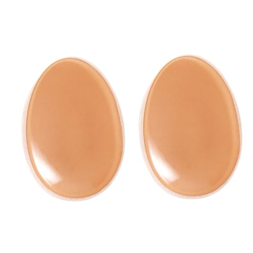 WESIEVYA 1 Paar Gefälschte Brustmuskeln Brustmuskelkissen Männer Täuschen Brustmuskeln Vor Fake-Mann-muskelbrust Männliche Brustmuskelpolster Aufkleber Für Erwachsene Khaki Tuch von WESIEVYA