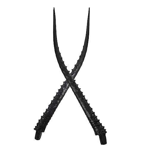 WESIEVYA 1 Paar Diy-kopfschmuckanhänger Antilopenhorn-haarspangenanhänger Diy-bastelmaterial von WESIEVYA