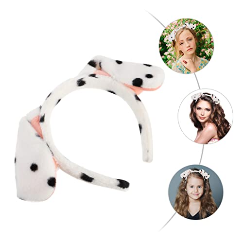 WESIEVYA 1 Stück Cartoon Haarreif Mit Hundeohren Schöner Stirnband Cosplay Dekoration von WESIEVYA