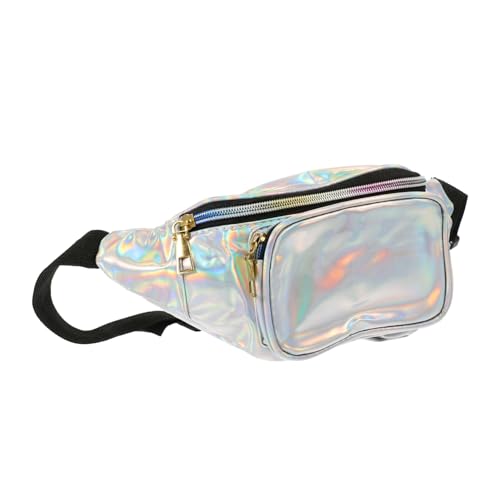WESIEVYA Bauchtasche Damen Transparent Outdoor Gürteltasche Multifunktions Lagerung Tasche Strandtasche Mädchen Geldbörse Schlüssel von WESIEVYA