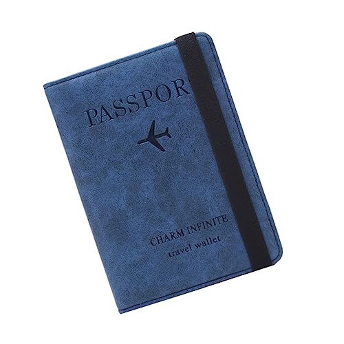 WESIEVYA Reisepasshülle RFID Etui Aufbewahrungstasche Multifunktional Pu-Leder Geldbeutel Platz Für Pässe Ausweise Klein Und Praktisch Zum Mitnehmen WESIEVYA Reisepasshülle RFID Etui Aufbewahrungstasche Multifunktional Pu-Leder Geldbeutel Platz Für Pässe Ausweise Klein Und Praktisch Zum Mitnehmen von WESIEVYA