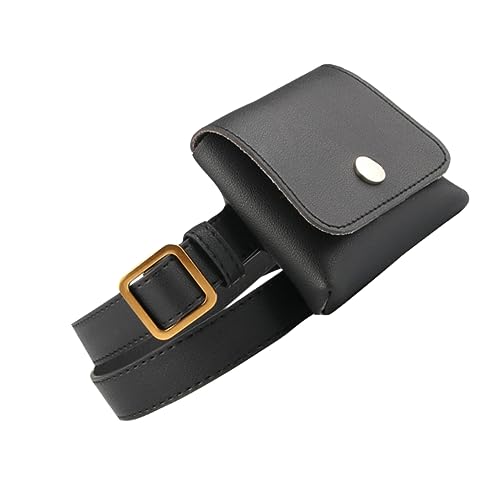 WESIEVYA 1stück Retro Casual Umhängetasche Multifunktionale Hüfttasche Für Damen Schlüssel Und Handyaufbewahrung Schwarz Leicht Und Tragbar Für Täglichen Gebrauch von WESIEVYA