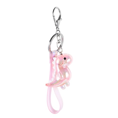 WESIEVYA Dinosaurier-anhänger Schlüsselanhänger Acryl Spielzeug Hängeornament Für Autoschlüssel Taschen Rucksäcke Handys von WESIEVYA