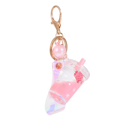 WESIEVYA Schlüsselanhänger Mit Frucht-treibsand Acryl Taschenornament Handydekoration Autoschlüsselanhänger von WESIEVYA