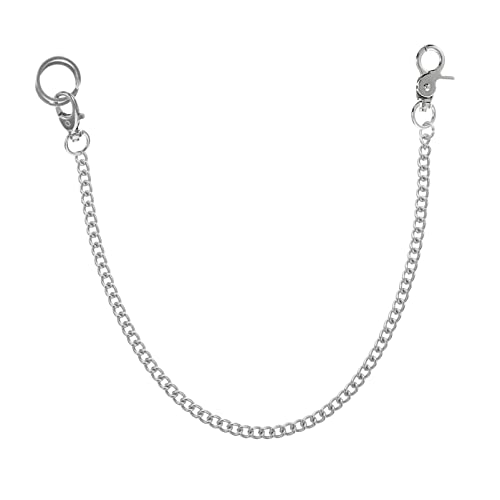 WESIEVYA 1pc Galvani Metall Taschenuhr Kette Clip Hängende Kette für Kleidung Geldbörse Uhr von WESIEVYA