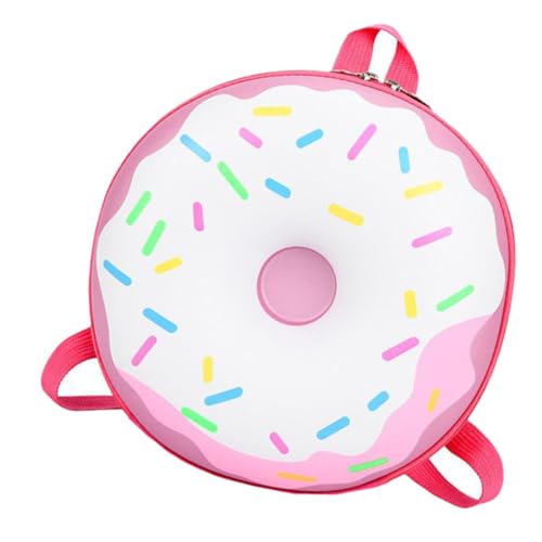 WESIEVYA Kinderrucksack Donut-förmiger Beutel Tragbare Tasche Aufbewahrungstasche Rucksack Für Jungen Und Mädchen Lagerung Tasche von WESIEVYA