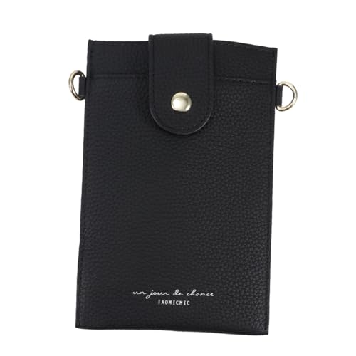 WESIEVYA 1stück Verstellbare Umhängetasche Für Damen Multifunktionale Handtasche Im Crossbody-Stil Für Alltag Und Reisen Aus Pu Schwarz von WESIEVYA