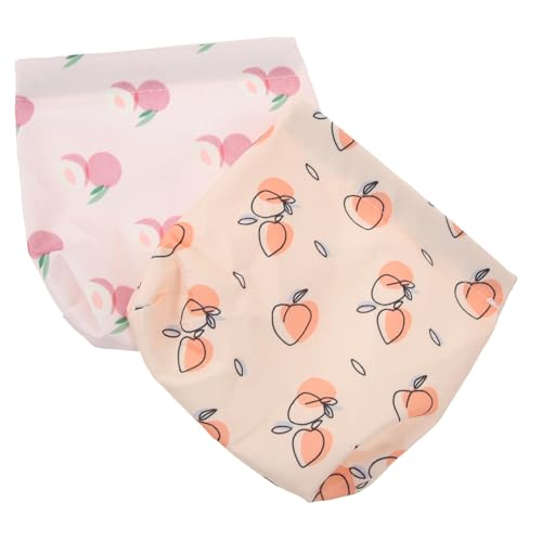 WESIEVYA 2stücke Kompakte Kosmetiktasche wasserdichte Schminktasche Für Damen Stylische Organizer Für Lippenstift Münzen Und Schlüssel Für Unterwegs Niedliches Design Aprikose von WESIEVYA