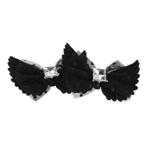 WESIEVYA 2stücke Schuhclips Mit Schleife Für Damen Abnehmbar Zur Dekoration Von High Heels Schuhaccessoires Für Hochzeit Ball Und Alltag von WESIEVYA