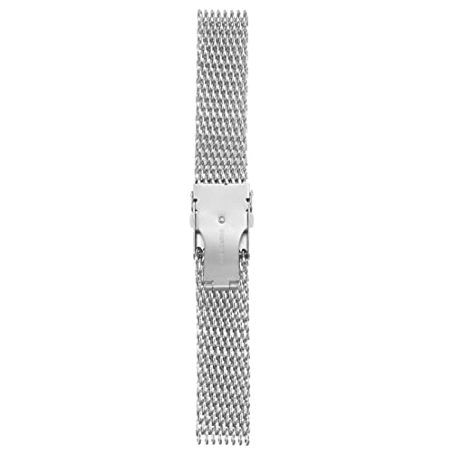 WESIEVYA 20 Mm Shark Mesh Edelstahl-uhrenarmband Mesh-uhrenarmband Für Smartwatch-metallarmband (kurzes Muster) von WESIEVYA