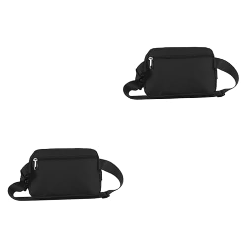 WESIEVYA 2Er Pack Diagonaltasche Hüftgürteltasche Hüfttasche Outdoortasche Für Herren Brusttasche Herren Tragetasche Outdoortasche Umhängetasche Schultertasche Herren Bauchtasche von WESIEVYA