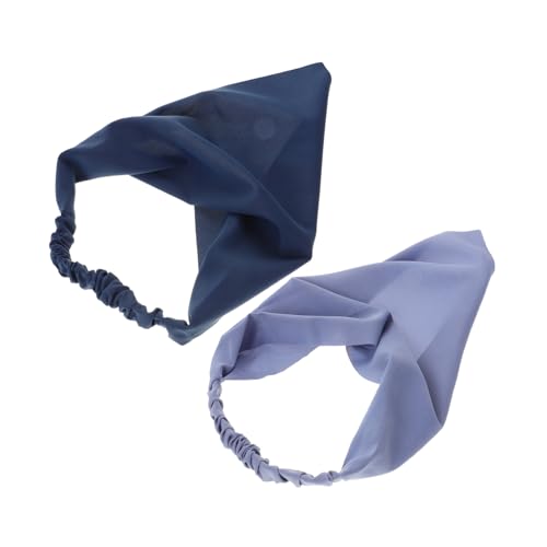 WESIEVYA 2stücke Triangel Kopftuch Für Bandana Haarschmuck Einfarbige Chiffon Stirnbänder Praktische Haarschals Für Jeden Anlass WESIEVYA 2stücke Triangel Kopftuch Für Bandana Haarschmuck Einfarbige Chiffon Stirnbänder Praktische Haarschals Für Jeden Anlass von WESIEVYA