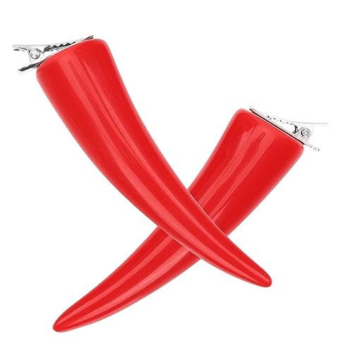 WESIEVYA 2stücke Teufelsohren Haarspangen Für Halloween Kostüm Cosplay Zubehör Lustige Party Dekoration Für Karneval Und Maskeraden von WESIEVYA