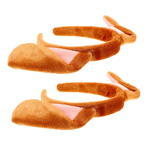 WESIEVYA Hundeohr-stirnband Für Welpen Cosplay-kopfbedeckung Stirnband Für Kleine Hunde Party-requisite Festival-kopfschmuck von WESIEVYA