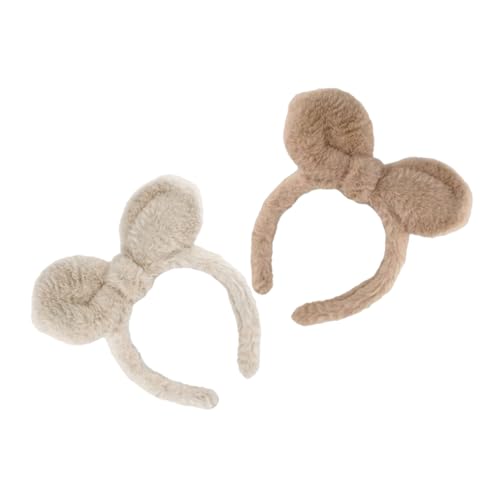 WESIEVYA üsch Haarband Mit üßen Hasenohren Für ädchen Haarschmuck Zum Waschen Des Gesichts Und Für Partys Und Creme Ideal Als Heitere Kopfbedeckung von WESIEVYA