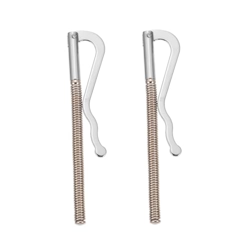 WESIEVYA 2stücke Scheckhalter Für Geldbörsen Metallfederklammern Banknotenklammern Kredithalter Scheckhalter von WESIEVYA