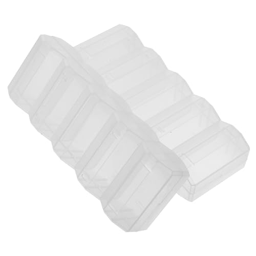 WESIEVYA 2stücke Klar Poker Chip Organizer Multi-Grid Poker Karten Box Kunststoff Chip Lagerung Halter Für Haushalt von WESIEVYA