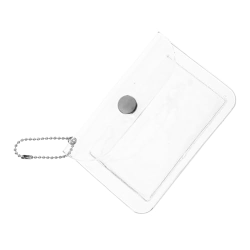 WESIEVYA 3stücke Mini Geldbörse Transparente PVC Kartenetui Für Frauen Einfache Und Stilvolle Münztaschen Für Alltag Und Reisen von WESIEVYA