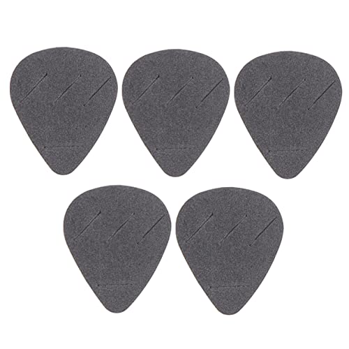 WESIEVYA 5-teilige Gitarrenplektren-Taschen Tragbare Gitarrenplektren-hüllen Gitarrenplektren-Organizer Aus Eva-Material von WESIEVYA