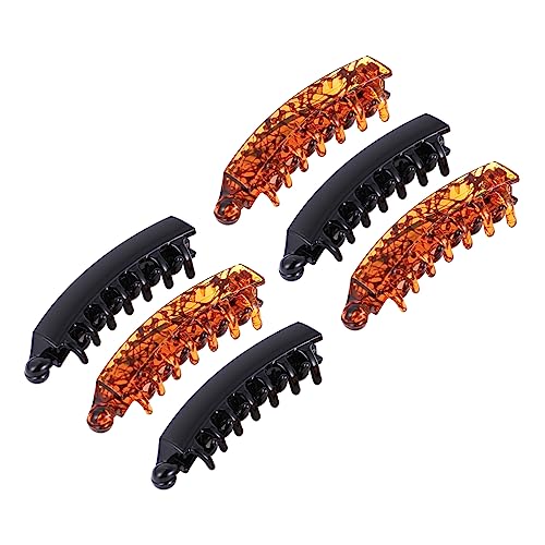 WESIEVYA Bananen-haarspangen Bananenklammern Fischschwanz-haarspangen Klammern Pferdeschwanz-bananenklammern Haarschmuck Für Mädchen Frauen Und Damen von WESIEVYA