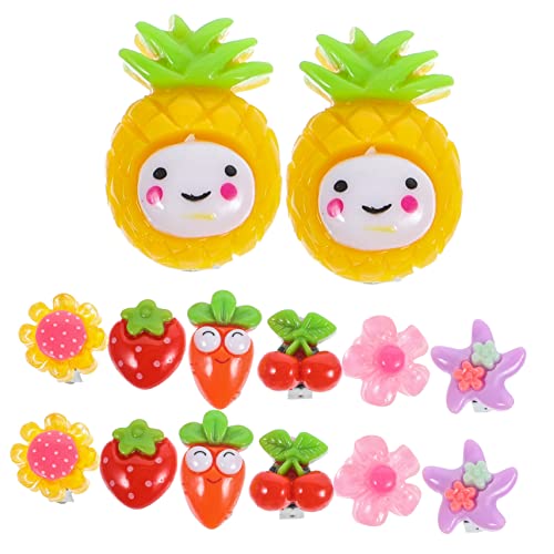 WESIEVYA 7paare Junge Mädchen Ohrclips Ohrschmuck Für Mädchen Ohrring-dekor Leicht Tragbar Ohne Stechen Vielseitig Passend Für Verschiedene Anlässe von WESIEVYA