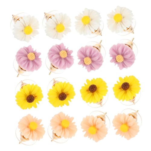 WESIEVYA 8 Paare Damen Ohrringe Kleine Daisy Ohrstecker Modischer Blumenschmuck für Frauen Hypoallergen Langlebig Geschenkidee für Valentinstag Besondere Anlässe Zufällige WESIEVYA 8 Paare Damen Ohrringe Kleine Daisy Ohrstecker Modischer Blumenschmuck für Frauen Hypoallergen Langlebig Geschenkidee für Valentinstag Besondere Anlässe Zufällige von WESIEVYA