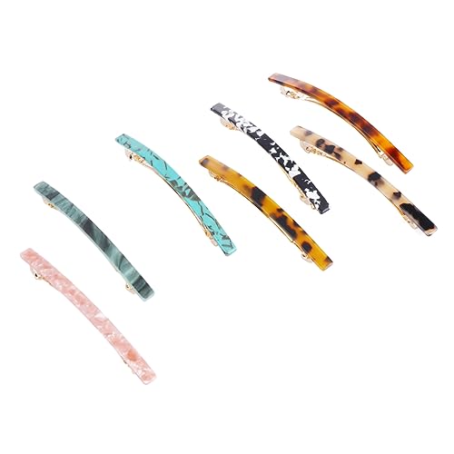 WESIEVYA 8stücke Acetat Haarspangen Stilvolle Frühlingsclips Für Damen Ponytail Seitenclips Verschiedenen Farben Leichte Und Langlebige Haaraccessoires Für Jeden Anlass WESIEVYA 8stücke Acetat Haarspangen Stilvolle Frühlingsclips Für Damen Ponytail Seitenclips Verschiedenen Farben Leichte Und Langlebige Haaraccessoires Für Jeden Anlass von WESIEVYA