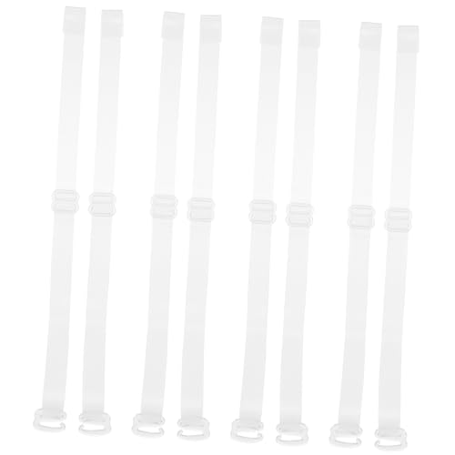 WESIEVYA 8stücke Transparente High-heels-schuhriemen Elastische Fersenbänder Für Absätze Durchsichtige Ferse-fixateure Praktische Schuhbänder Für Damen Langlebig Und Platzsparend von WESIEVYA