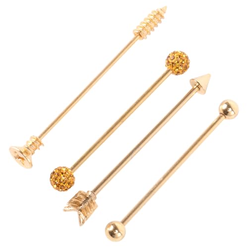 WESIEVYA Arrow Ohrstecker Doppeltes Ohrloch Piercing Schmuck Herren Damen Langlebig Sicher Modisch Kreative Ohrdekoration von WESIEVYA