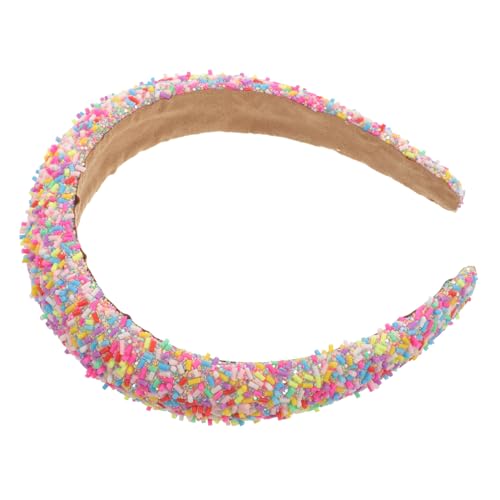 WESIEVYA Damen Stirnband Breit Für Frauen Modische Haarbänder Für Partys Und Fotoshootings Leicht Tragbar Und Kombinierbar Mit Outfits Und Frisuren von WESIEVYA