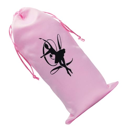WESIEVYA Canvas-ballettschuhbeutel Tragbare Tanzschuhtasche Aus Segeltuch Für Mädchen Organizer Mit Kordelzug Für Ballettschuhe Und Tanzausrüstung Wasserabweisende Schuhtasche Für Reisen Un von WESIEVYA
