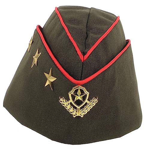 WESIEVYA Hut Im Armeestil Cosplay-matrosenhut Boots-matrosenpartykappe Requisite Für Auftritte Matrosenhut Für Partys Matrosenkappe Zum Bootfahren Matrosenkappe Für Männer von WESIEVYA