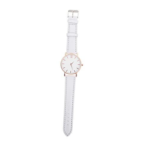 WESIEVYA Dekorative Damenuhr Mit Römischen Ziffern Verschleißfeste Armbanduhr Tragbare Damenuhr Für Alltag Und Freizeit WESIEVYA Dekorative Damenuhr Mit Römischen Ziffern Verschleißfeste Armbanduhr Tragbare Damenuhr Für Alltag Und Freizeit von WESIEVYA
