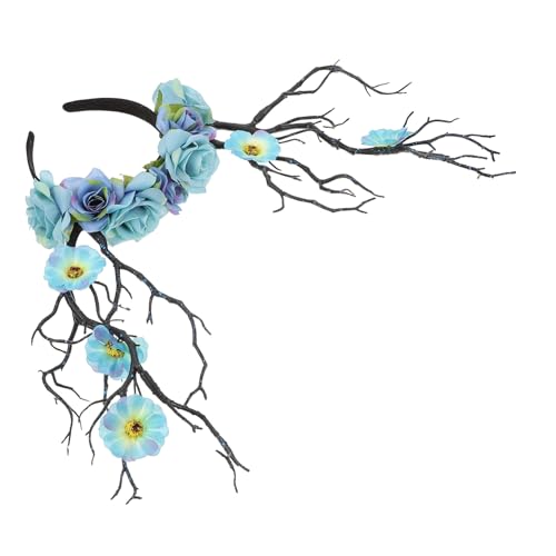 WESIEVYA Hirschhorn Modellier Haarband Für Festival Party Kopfschmuck Dekor Einzigartige Stirnband Requisite Aus Hochwertigem Material Für Karneval Und Feste von WESIEVYA