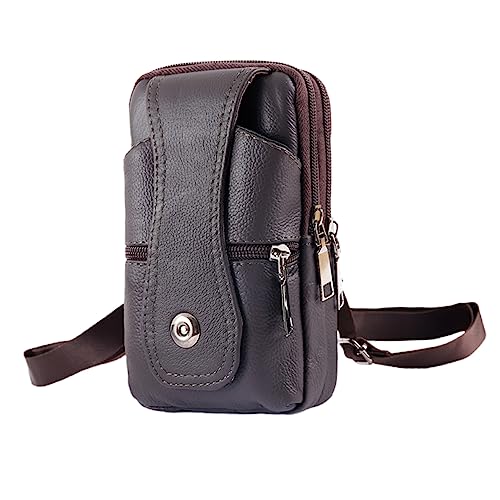 WESIEVYA Elegante Business-Handytasche Gürteltasche Hüfttasche Herren Trendy Geldbörse Handwerkskunst WESIEVYA Elegante Business-Handytasche Gürteltasche Hüfttasche Herren Trendy Geldbörse Handwerkskunst von WESIEVYA