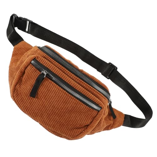 WESIEVYA Bauchtasche Für Damen Umhängetasche Hüfttasche Mit Reißverschluss Vielseitig Einsetzbar Für Reisen Arbeit Und Schule von WESIEVYA