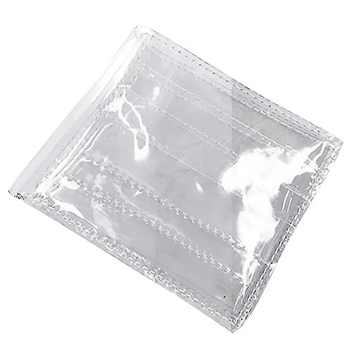 WESIEVYA Transparente Geldbörse Für Karten Und Kleingeld Multifunktionaler Praktischer Kartenhalter Mit Design Für Einfache Sichtbarkeit Und Organisation Von Bargeld Und Ausweisen von WESIEVYA