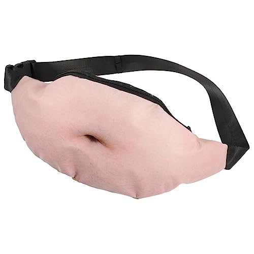 WESIEVYA Große Bauchtasche Gürteltasche Für Männer Lässige Hüfttasche Hüftbeutel Aus Strapazierfähigem Material Leicht Und Robust von WESIEVYA