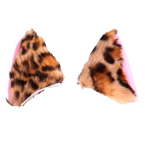 WESIEVYA Plüsch Katzenohren Haarspange Für Junge Mädchen Party Cosplay Kopfbedeckung Mit Katzenohren Clip Schmuck Für Mädchen von WESIEVYA