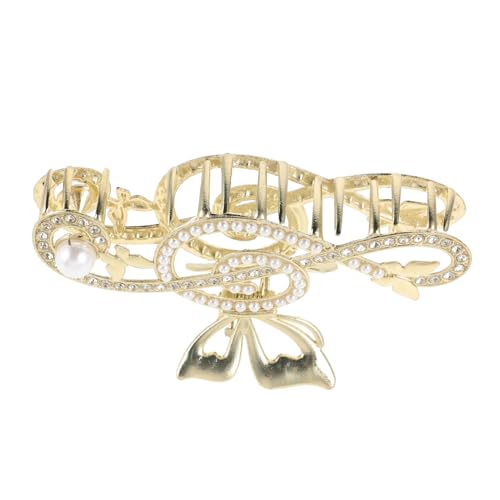 WESIEVYA Musiknoten Haarklammer Für Damen Mit Kunstperlen Große Haarklammer Für Dickes Und Dünnes Haar Stilvolles Haaraccessoire Für Jeden Anlass 10,5cm Stabiler Sitz Für von WESIEVYA