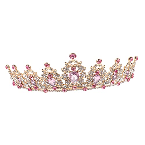 WESIEVYA Hochzeit Tiara Krone Aus Zinklegierung Mit Strass Für Damen Brautkopfschmuck Kronenform Party Und Feier WESIEVYA Hochzeit Tiara Krone Aus Zinklegierung Mit Strass Für Damen Brautkopfschmuck Kronenform Party Und Feier von WESIEVYA