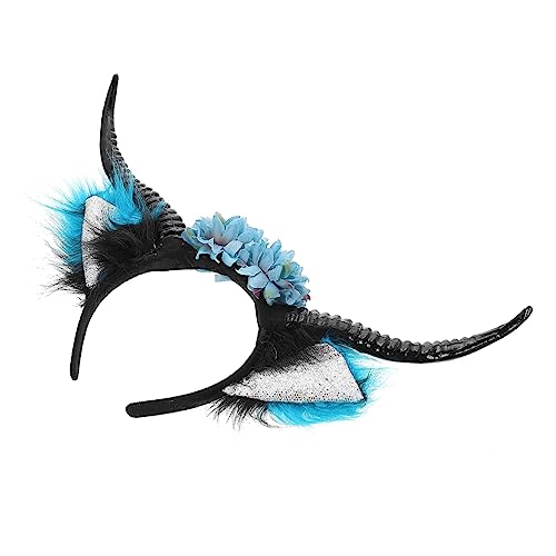 WESIEVYA Halloween Teufel Horn Haarband Lustiges Ox Horn Kopf Schmuck Für Kostümparty Cosplay Und Dekoration Leicht Und Bequem Für Viele Anlässe WESIEVYA Halloween Teufel Horn Haarband Lustiges Ox Horn Kopf Schmuck Für Kostümparty Cosplay Und Dekoration Leicht Und Bequem Für Viele Anlässe von WESIEVYA