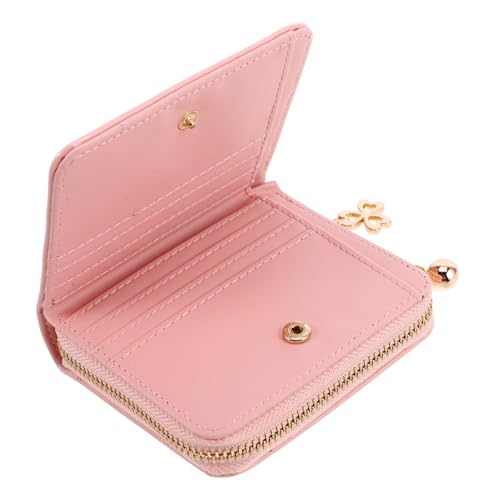 WESIEVYA Kleine Geldbörse Für Damen Modische Pu-Leder Clutch Mit Reißverschluss Elegantes Kartenetui Im Quilted-Design Für Münzen Und Karten Für Alltag von WESIEVYA