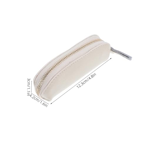 WESIEVYA Kleine Münzbörse mit Reißverschluss Kompakte Mini Geldbörse aus Portabel und Sicher für Damen Mädchen für Reisen Shopping und Sport Praktischer Kleingeldbeutel von WESIEVYA